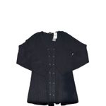 Lane Bryant  NWT Black Long-Sleeve V-Neck Lace-Up Front Sweater Dress 18/20 $99 Photo 5