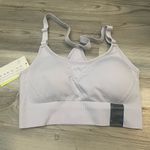 All In Motion  sports bra, NWT, light gray, removable pads Photo 4