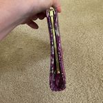 Banana Republic Purple/Gray Silk Clutch Photo 3