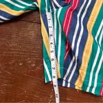 British Khaki  Multicolor Striped Shorts Photo 5