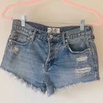 Free People We the Free Denim Shorts - Size 24 Photo 0