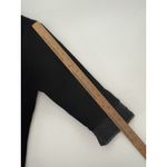 Silkland Velvet Jacket Top Womens 12 Black Lace Beads Party Whimsigoth Vtg Photo 10