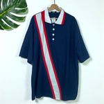 Cider 🆕  Oversized Blokecore Patchy Collar Short Sleeve Polo Shirt Photo 4