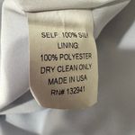 Amanda Uprichard ‎ Silk Sleeveless Side Stripes Blue Shift Dress Size XS Photo 6