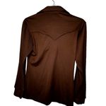 Vintage H Bar C California Ranchwear Brown Western Shirt Photo 3