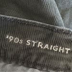 American Eagle AE  Stretch Corduroy '90s Straight Pant Army Olive Green Size 16 Photo 9