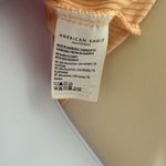 American Eagle  Small Peachy Orange Ribbed Cropped Cami Photo 2
