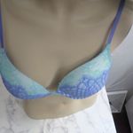 Victoria's Secret very sexy push-up bra in dark blue and light blue size 32C. Photo 4