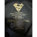 DC Comics Superman Blue Glow In The Dark Logo Graphic Tee T-Shirt Top Size 2XL Photo 3