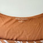 Maurice's  Simply Smooth Double Layer Tank Top Tan Zebra Square Neck Photo 8