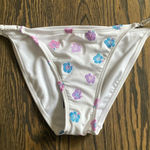 No Boundaries Embroidered Floral Bikini Bottom Photo 0