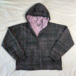 Hind Running Women's Medium Purple & Black Full Zip Hooded Jacket Photo 1