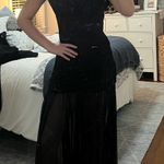 ZARA  Black Dress Photo 4