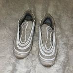 Nike Air Max 97 Size 8.5 White Sneakers Missing Laces Photo 2