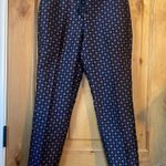 J.Crew Foulard Jacquard C1157 Blue Multi Print 4-Pocket Drawstring Pants EUC 00 Photo 2