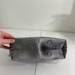 Kate Spade NEW  women’s dark gray polka dotted spotted gold hardware toiletry bag Photo 7