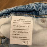 KanCan Bridget Ultra High Rise Mom Jeans Women’s 15 31 Blue Ripped Distressed Photo 2