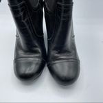 Tory Burch Black Leather Ankle Boots Wedges 5 Photo 5