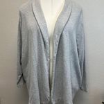 Woman Within  Light Grey Cardigan - Size 34/36 Photo 0