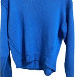 Treasure & Bond  Royal Blue Crew Neck Sweater Sz S Photo 3