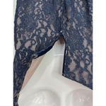 City Triangles Rhinestones & Pearls Sleeve Glitter Lace Mini Dress Sz. 5 (SMALL) Photo 7