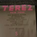 Terez  Black Gray Star High Rise Pocket Drawstring Athletic Casual Shorts Size S Photo 2