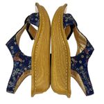 Alegria  Kendra Wedge Sandals 37 7 Blue Birdland Print Mosaic Photo 6