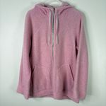 Lululemon So Sherpa Hoodie Pink Hooded Full Zip Jacket Size 12 Photo 1