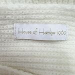 House of Harlow  1960 Cross Front Wrap Shrug Cable Knit Sweater Women’s OS Ivory Photo 10