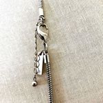 White House | Black Market Leather Double Tassel Necklace Photo 7