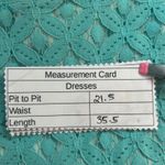 Apt. 9  Womens Tent Dress Size XL Lace Cotton Lined Sleeveless Lined‎ Casual Party Photo 5