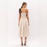 NWT Sofie the Label Claire Dress Gold Jacquard Velvet Straps Size Small Photo 8