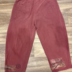 Blue Fish 90’s VTG Organic Cotton Wide Leg Crop Pants Size 1 or XL Photo 0