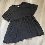 BDG Juni Babydoll Mini Dress Black (XSmall) oversized boho soft comfy Photo 1