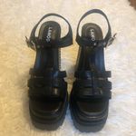 Dolls Kill Skull Platform Sandals Size 7 Photo 1