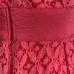 Anthropologie Hitherto  Brand Pink Floral Lace Dress Photo 5