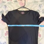 Commando Butter Luxe Short Sleeve Bodysuit Sz Large Classic Minimalist Stretch Black Photo 4