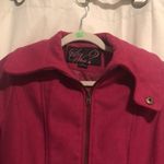 Say What? Say What? Magenta Pea Coat, size XL Photo 1