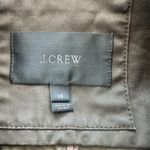 J.Crew Downtown Field Jacket Olive Green Size XS Waxed Cotton Outdoors Utility Photo 2