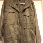 J.Crew Army Green Lightweight Jacket Photo 0