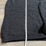 Vintage 90s Black Knit Turtleneck Baggy Sleeveless Sweater Top Womens Sz Medium Photo 3