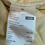 Elodie  Ecru Combination XL V Neck Quilted Jacket Side Pockets NWT MSRP: $140 Photo 7