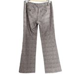 Norma Kamali Pants Black & White Glen Plaid Wide Leg Dress Trouser Womens Size 6 Photo 2