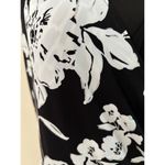 White House | Black Market WHBM Silver Faux Wrap Reversable Print Dress NWoT Sz 10 Photo 2
