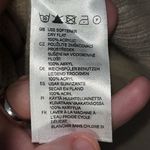 H&M Knit Sweater Dress w “Wrap” Neck Shawl Collar 3/4 Sleeves Tan Women’s M Photo 7