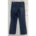 Risen  Jeans Womens 27 (Sz 5) Blue Straight Leg Frayed Hem Crop RDP1207 Exc. Cond Photo 3