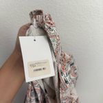 Olivaceous NWT  Floral Paisley Puff Sleeve Mini Dress Large Photo 4