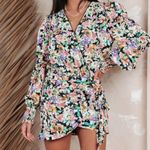 VICI Eternal Garden Floral Drape Bodysuit - Floral Photo 1
