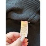 Caslon NWT Womens XL Mock Neck Ribbed Long Sleeve Sweater Black Cotton Capsule Photo 6