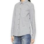 J.Crew Cotton Long Sleeve Shirt Women’s Stripes Button Up Size S Photo 2